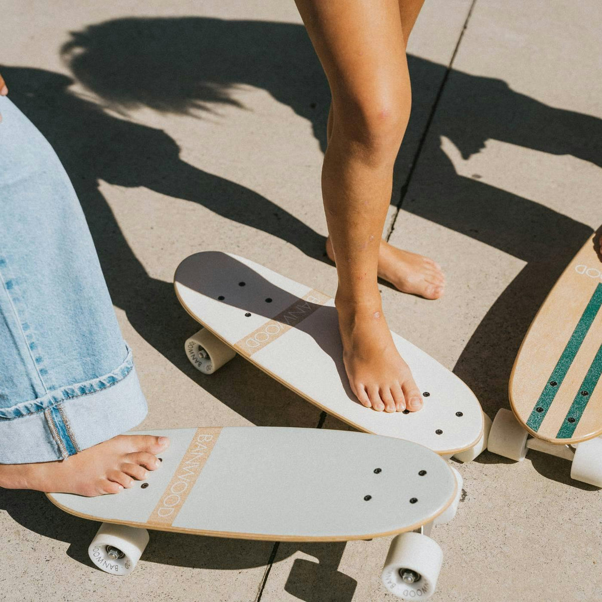 BANWOOD SKATEBOARD - WHITE