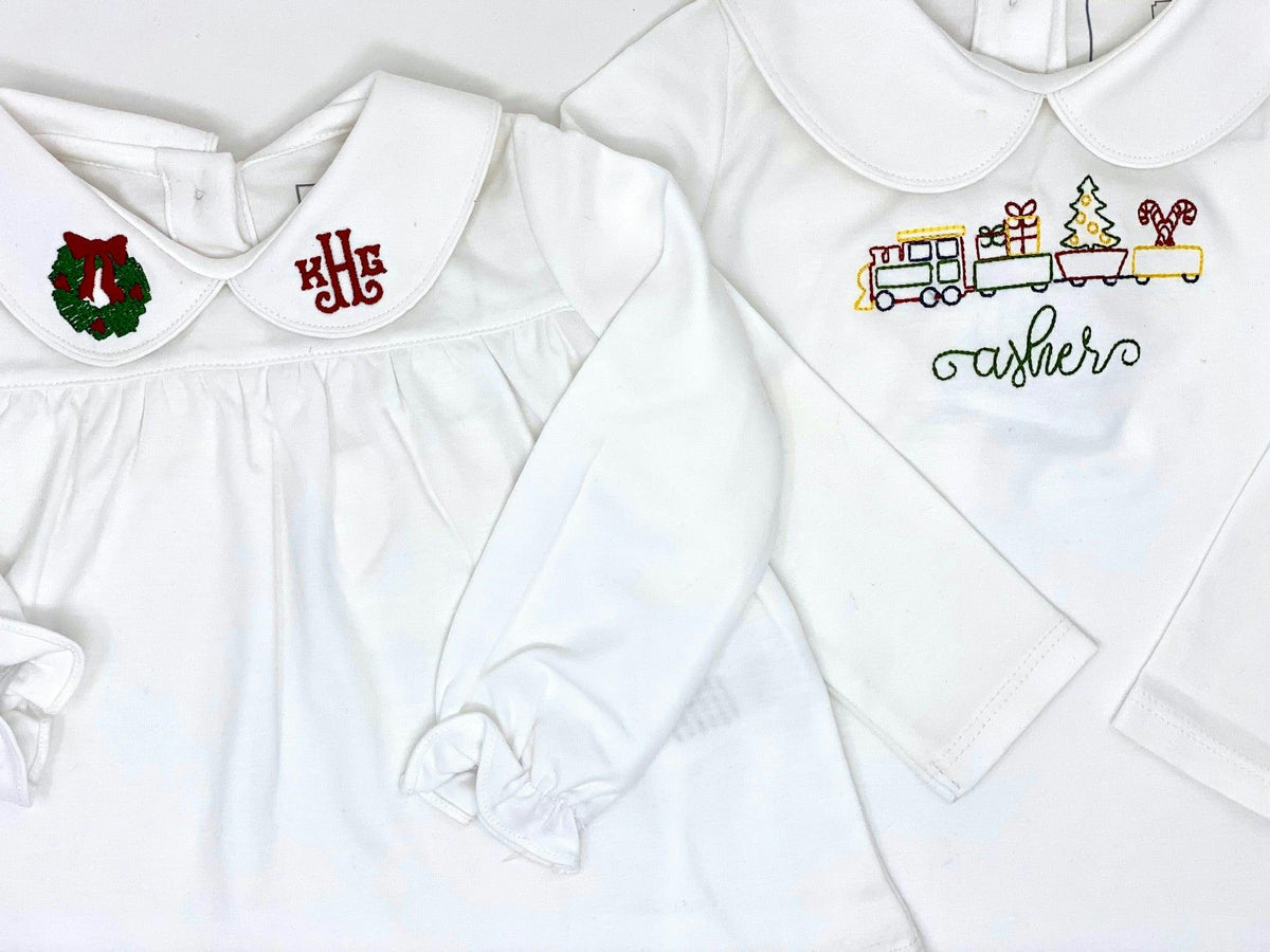 Chandler Longsleeve Peter Pan Collar Shirt