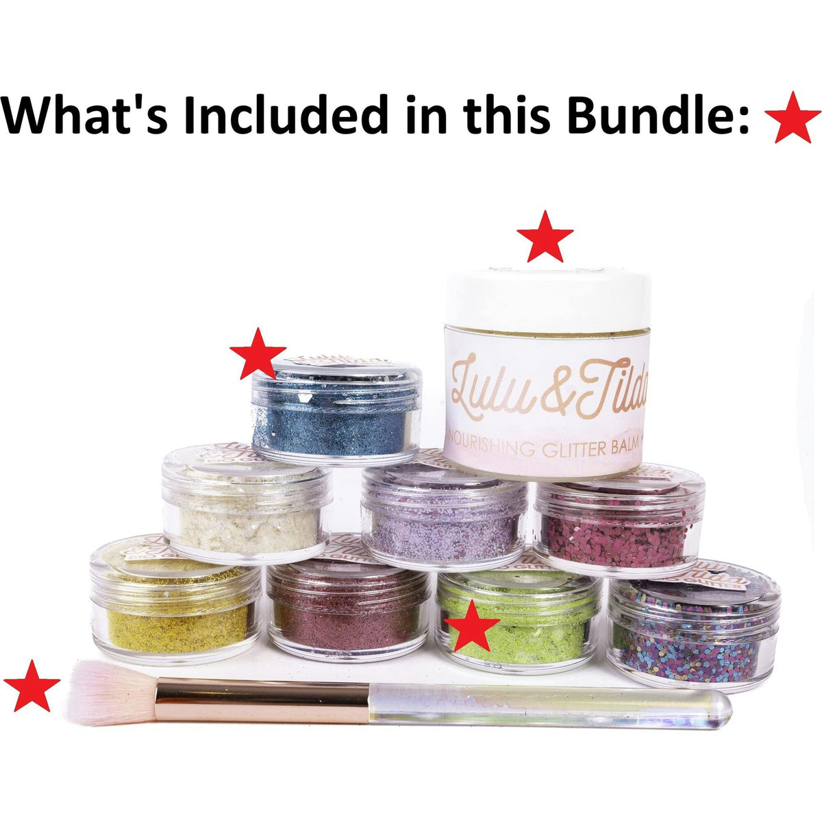 Atomic Tinkerbeauty & Sunset Surf Nourishing Eco Glitter Bundle