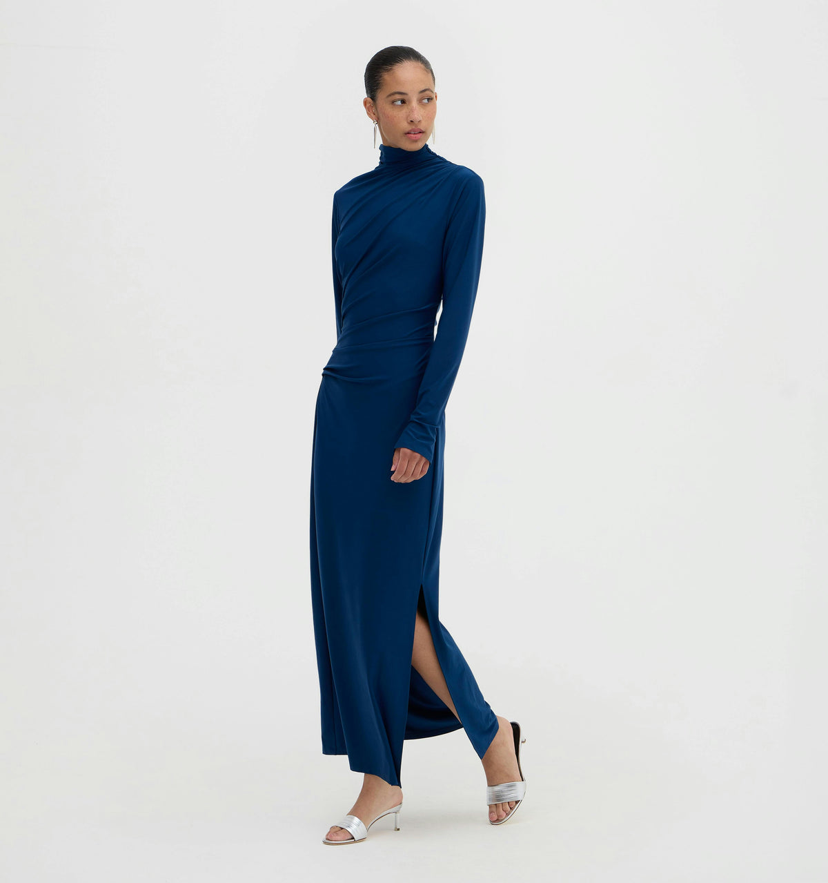 The Rizzo Dress - Peacock Blue