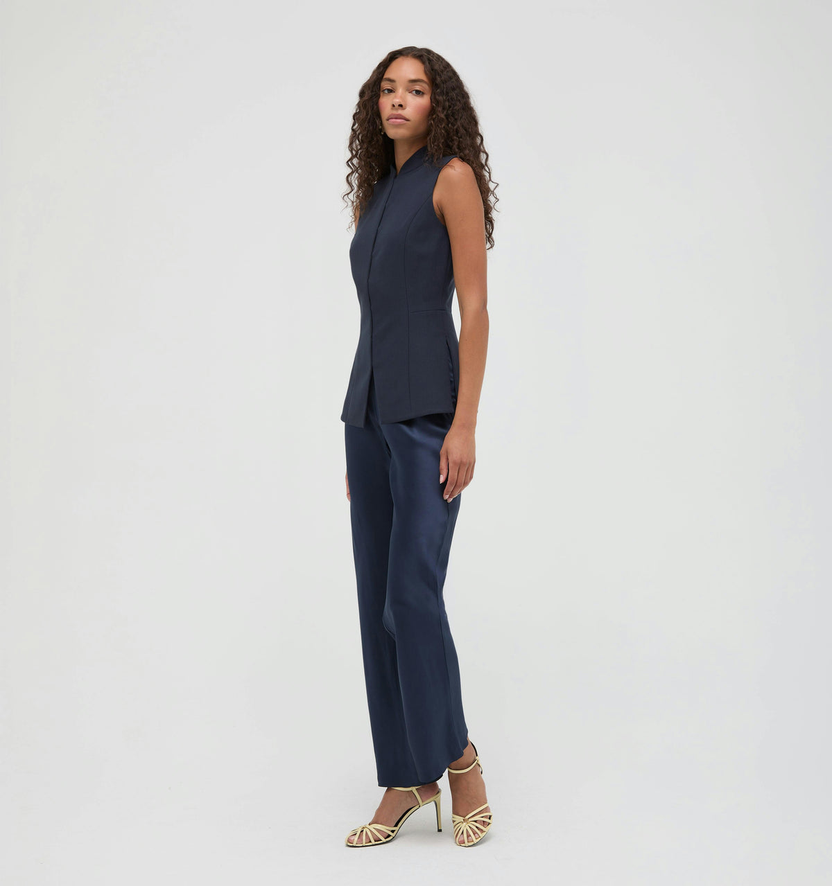 The Katrina Top -  Midnight Navy