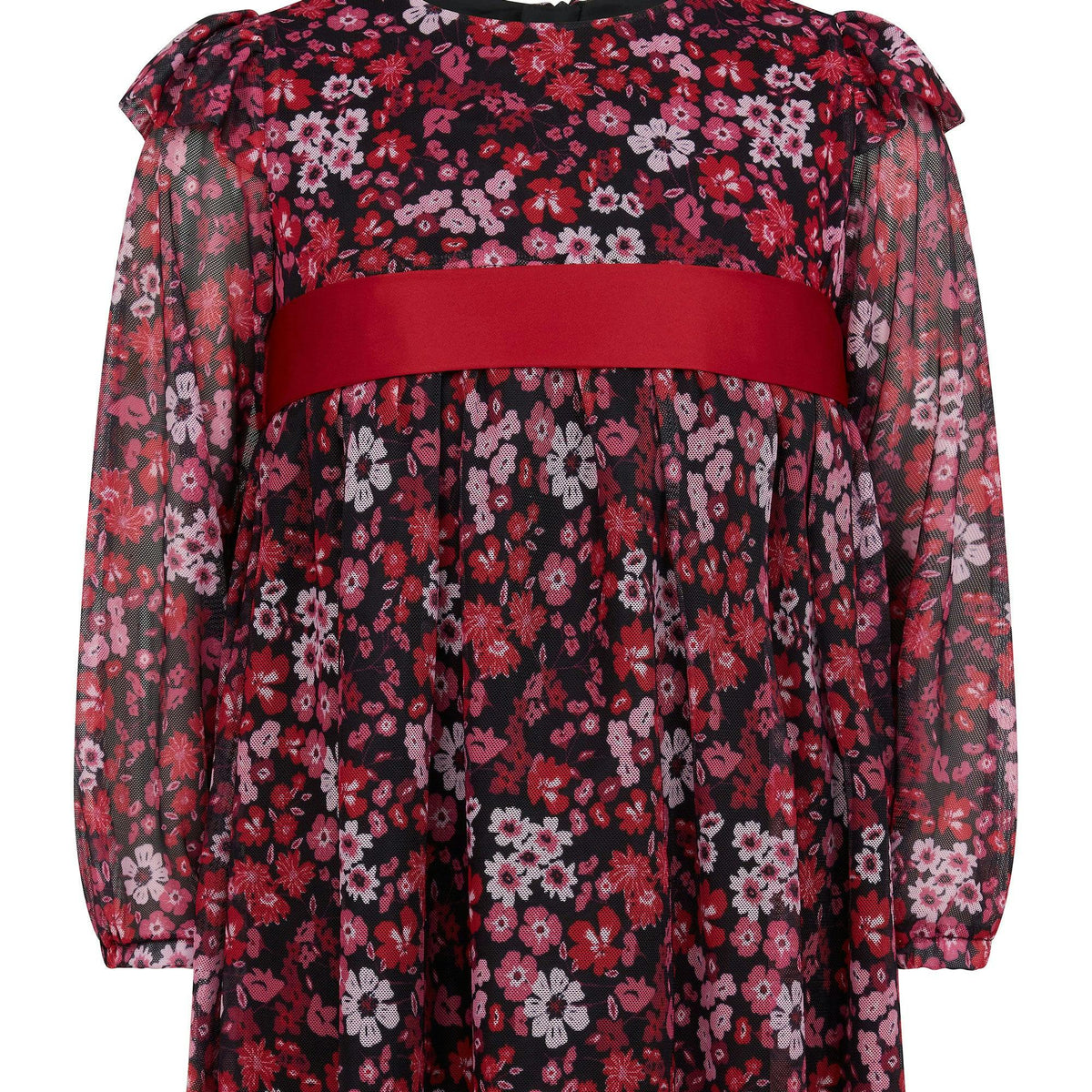 Chloe Winter Floral Party Dress