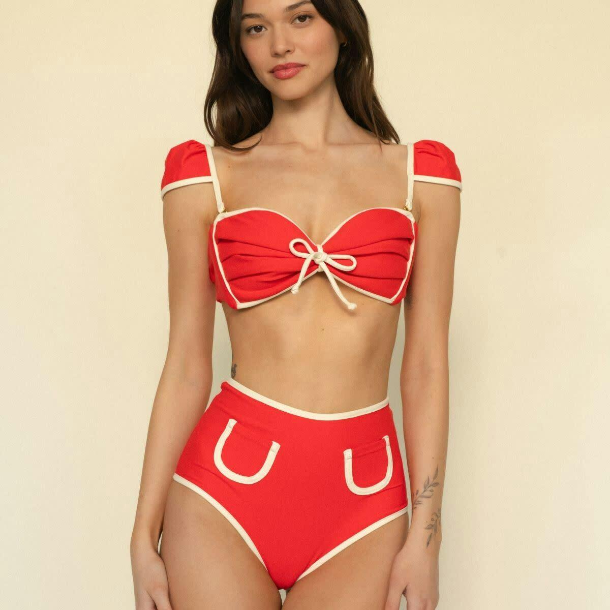 Cabana Bow Bikini Top
