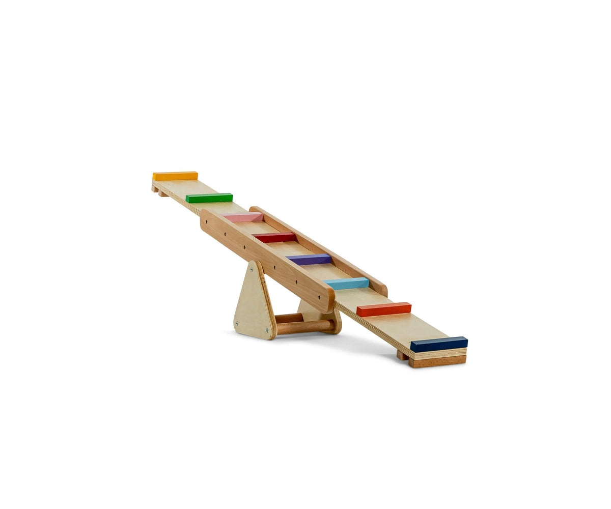 Willow | Wooden Rainbow Seesaw and Balance Beam for Toddlers