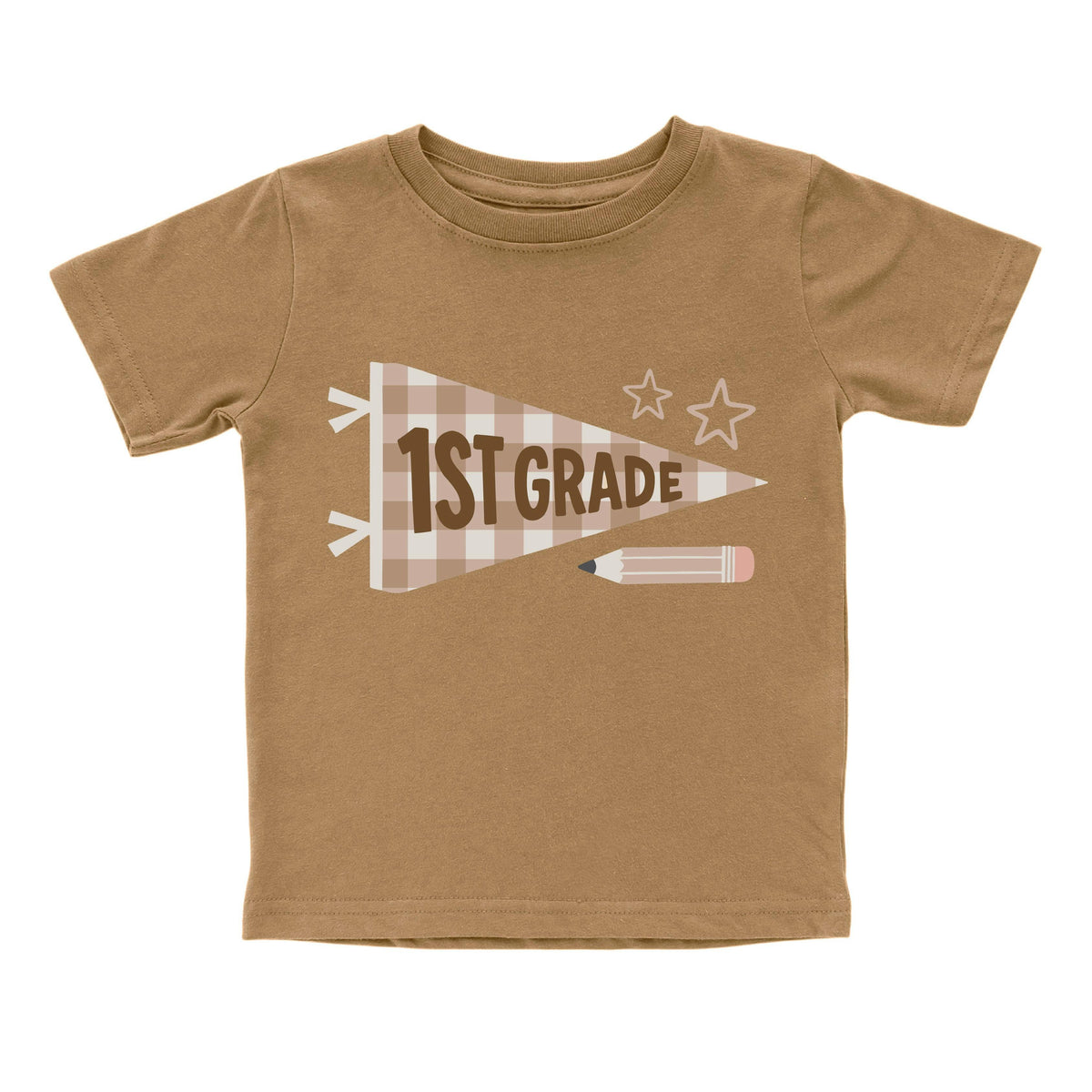 First Grade Pennant Short Sleeve T-Shirt