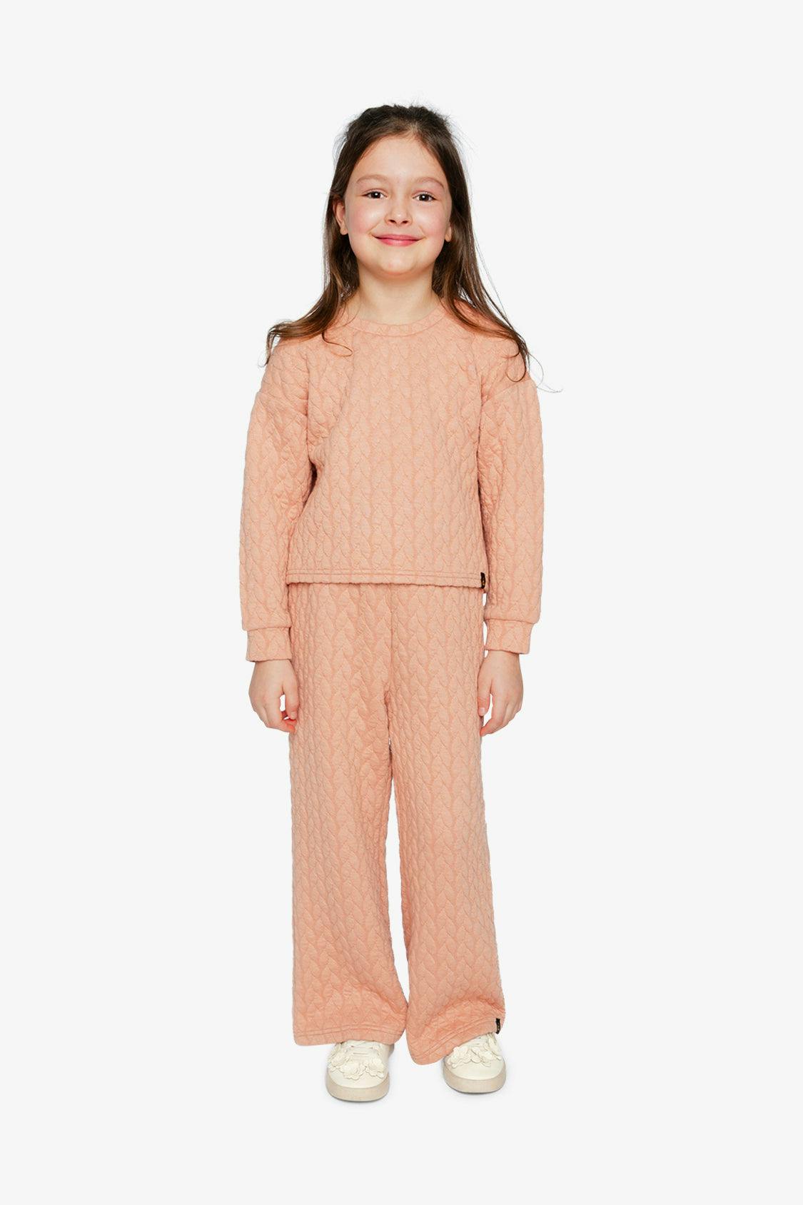 Jacquard Sweatshirt Pink