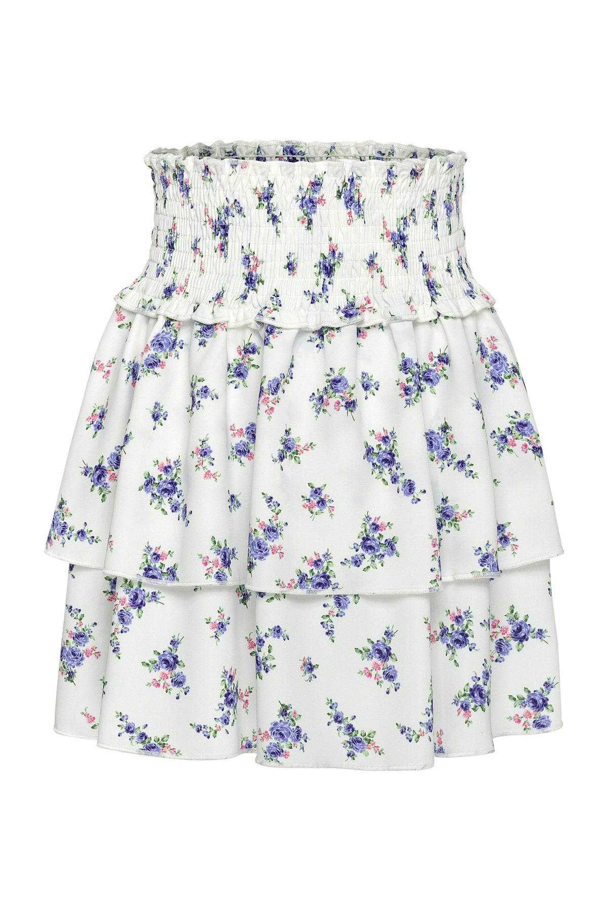 Scottie Skirt Violet Roses