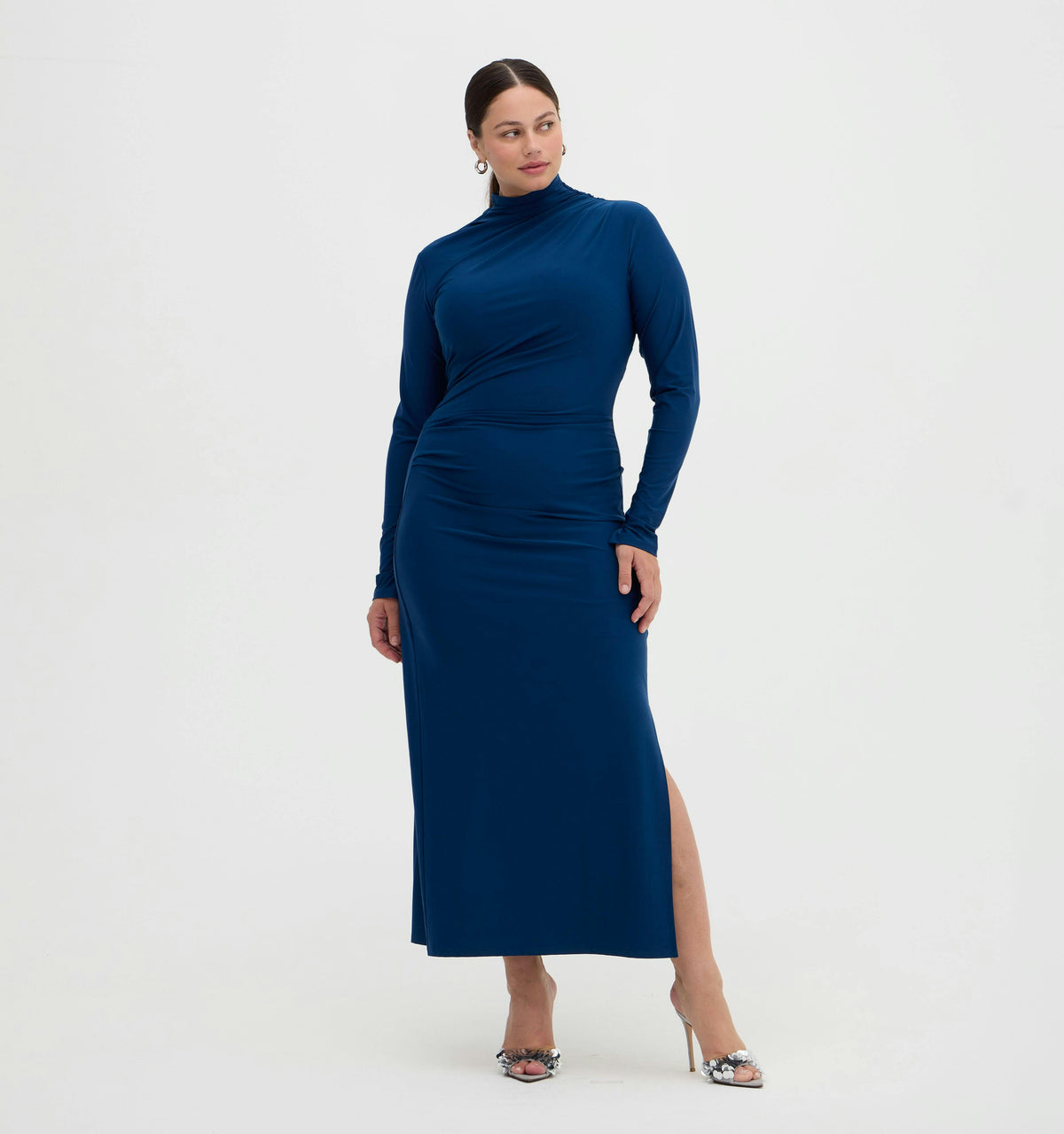 The Rizzo Dress - Peacock Blue