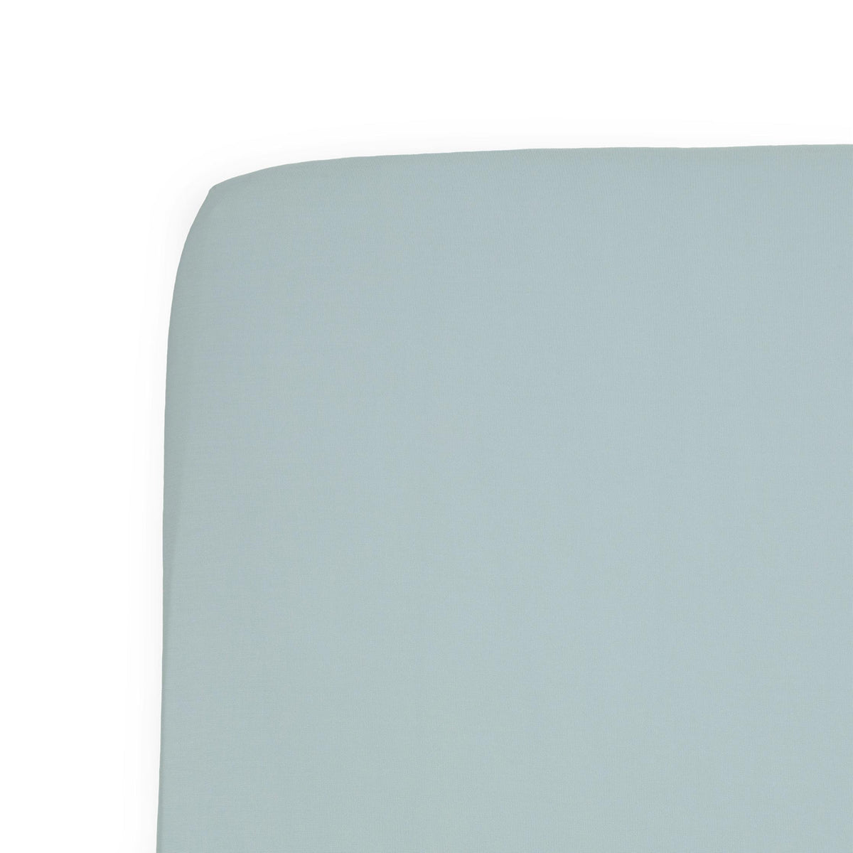 Stretch Knit Crib Sheet - Powder Blue