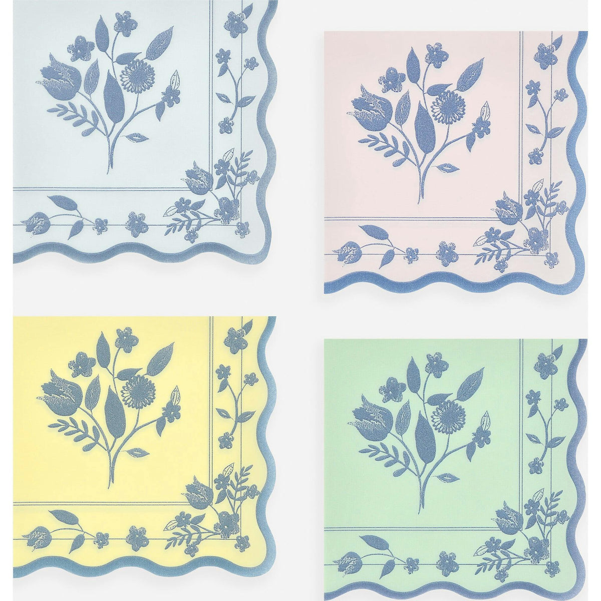Vintage Botanical Small Napkins