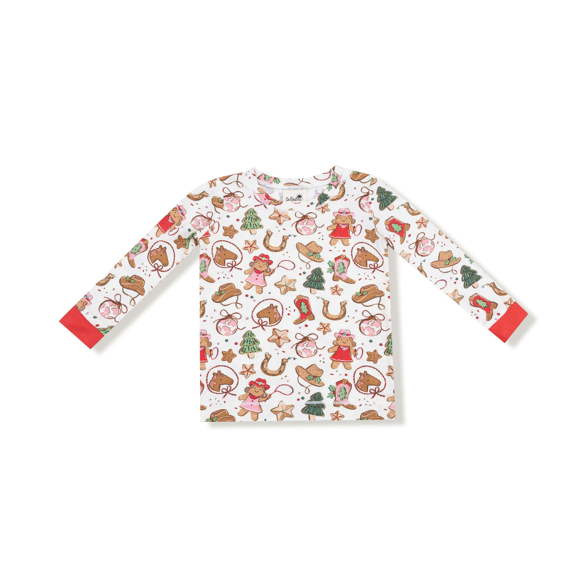 Cowgirl Christmas - Long Sleeve Loungewear Set
