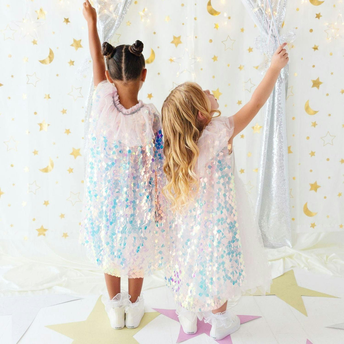 Starlight Sequin Cape