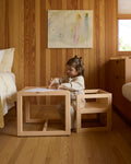 Toddler Table and Reversible Chair Set
