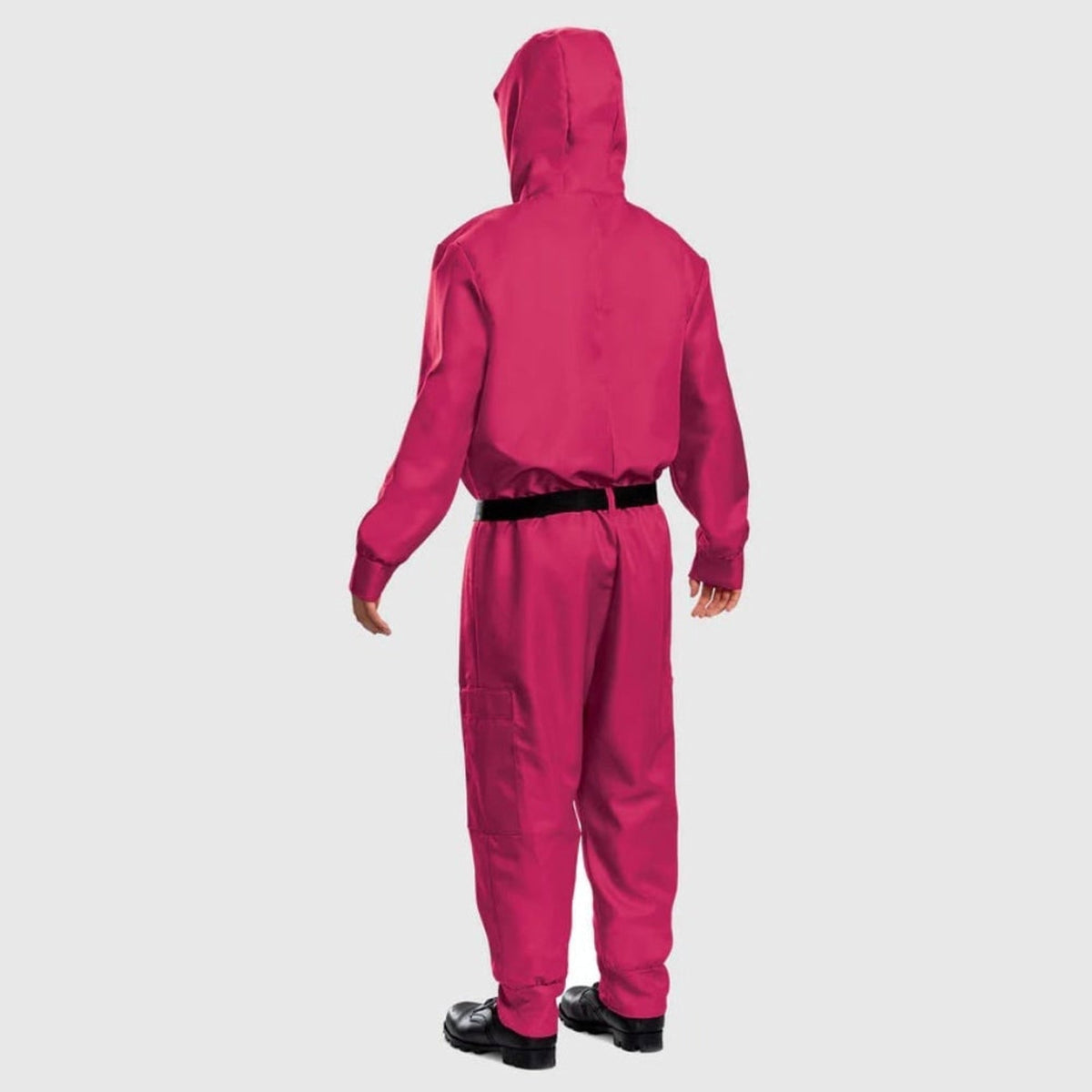 Pink Jumpsuit Halloween Party Costume With Matching And Belt