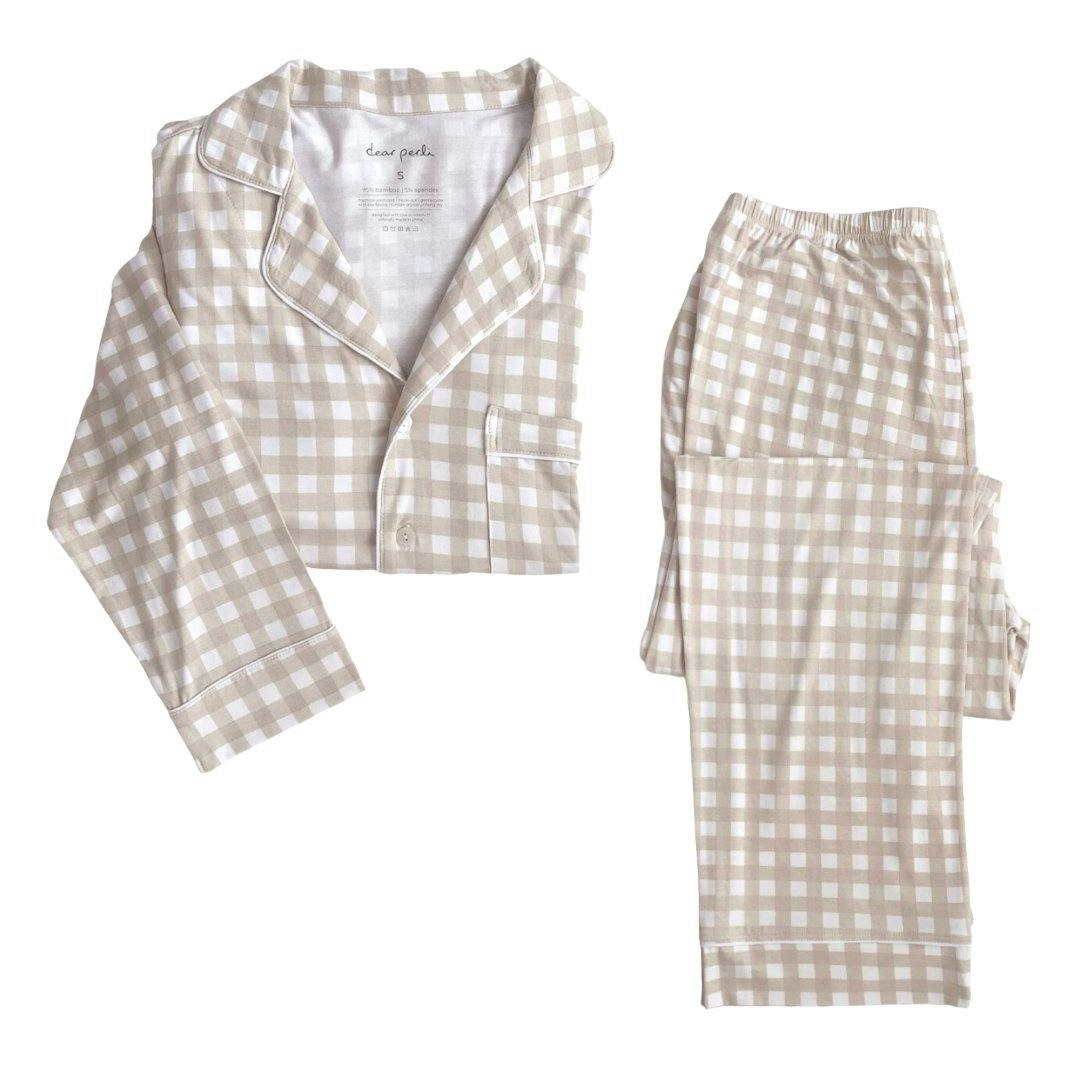 Women's Long Sleeve Pajama Set in Growing Love