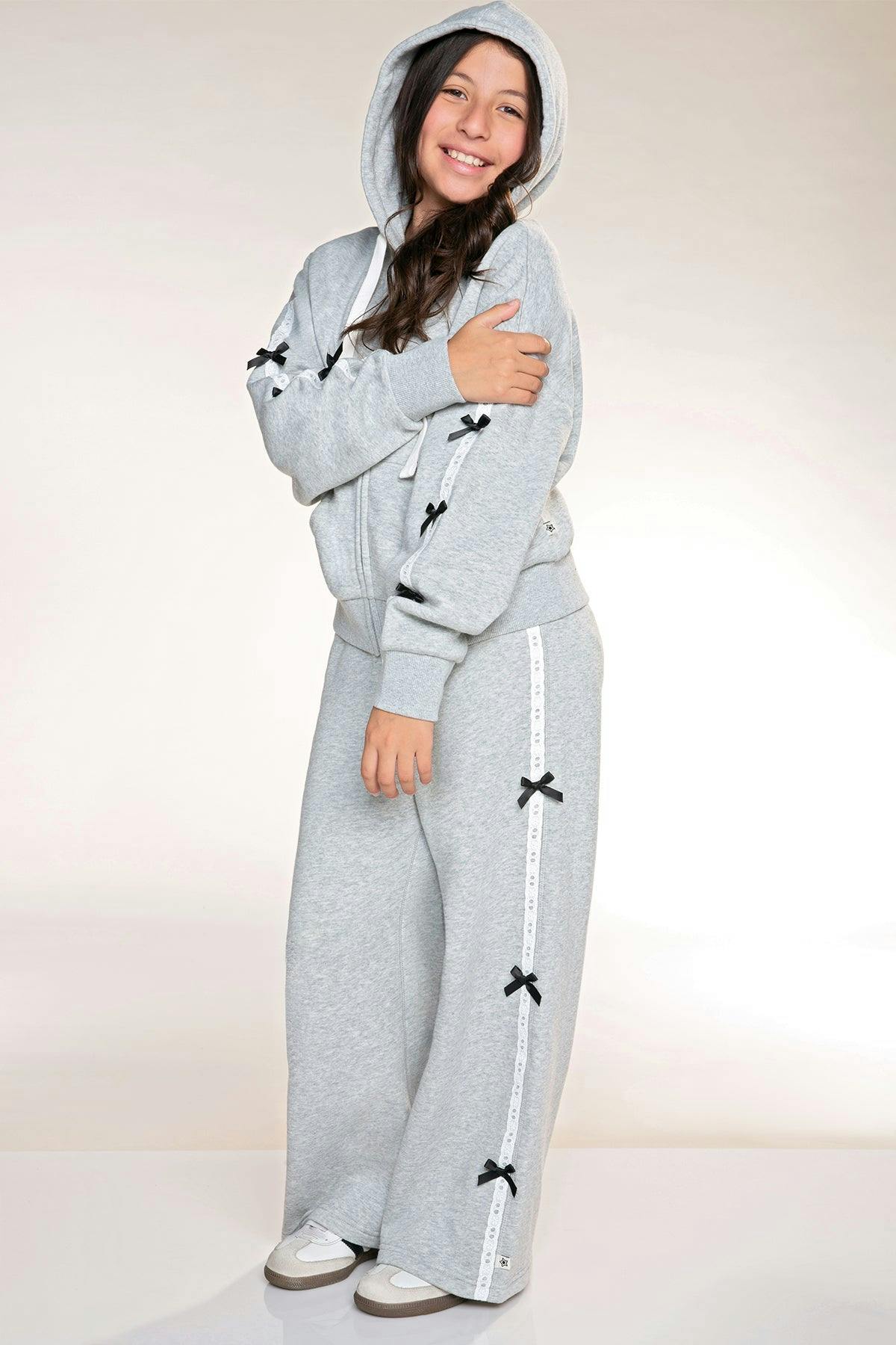 Butter French Terry Drop Shoulder Zip Hoodie