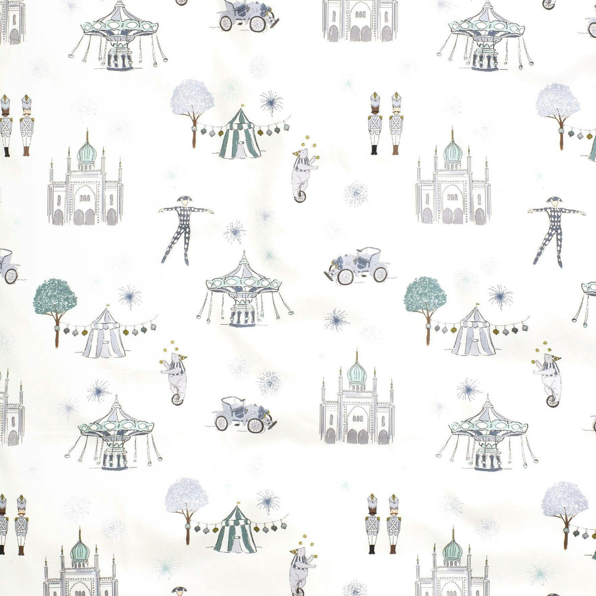 Adventures in Wonderland Crib Sheet