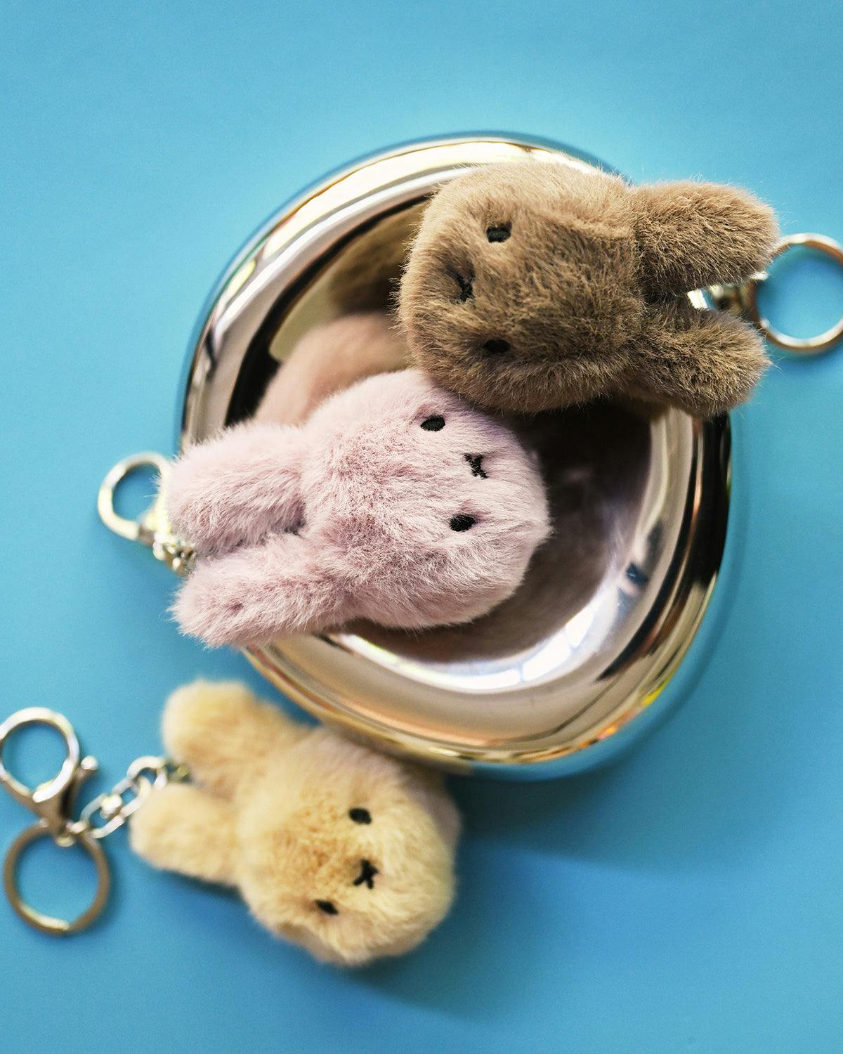 Keychain MIFFY ECO Fuzzy Lilac 3"