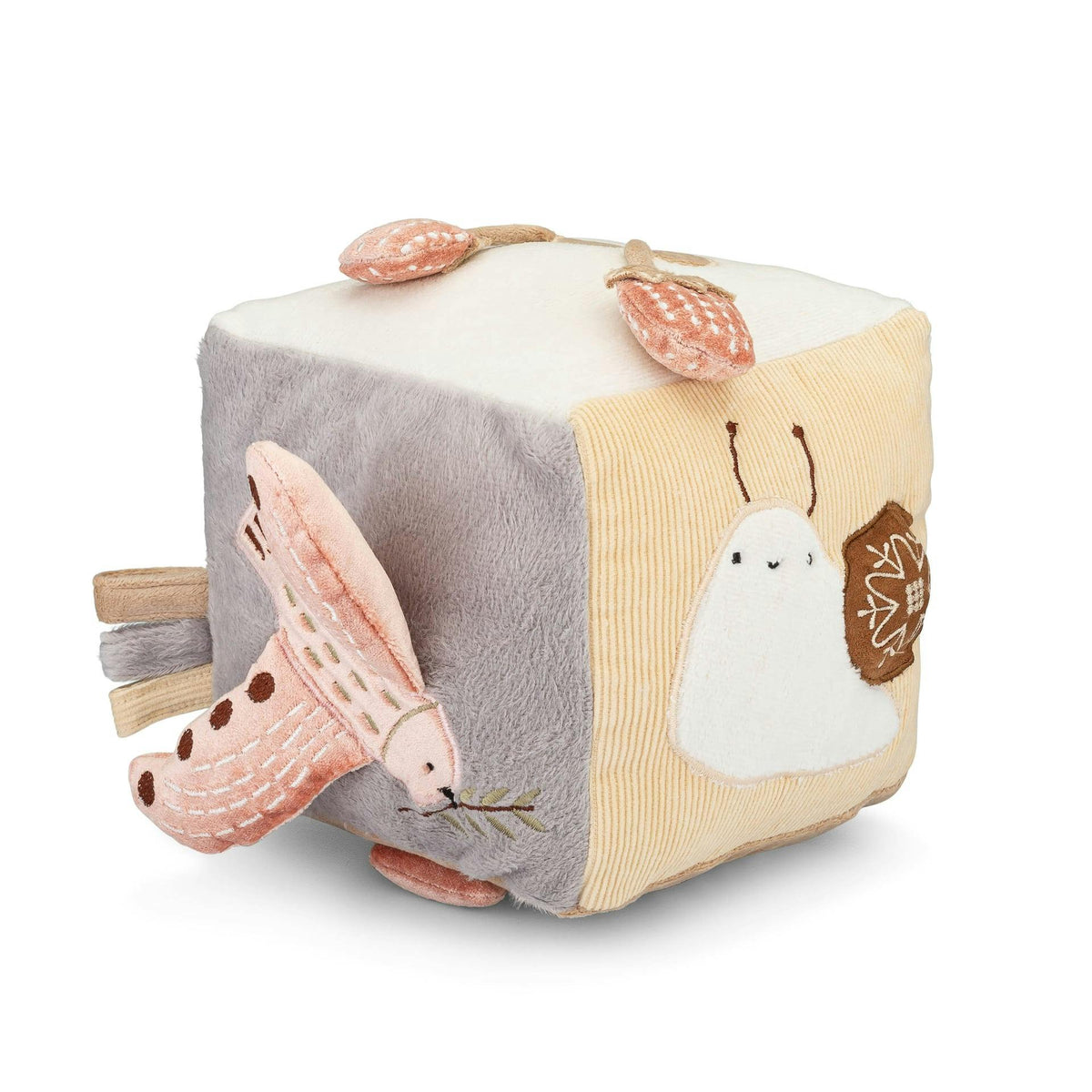 Violet Soft Plush Activity Cube