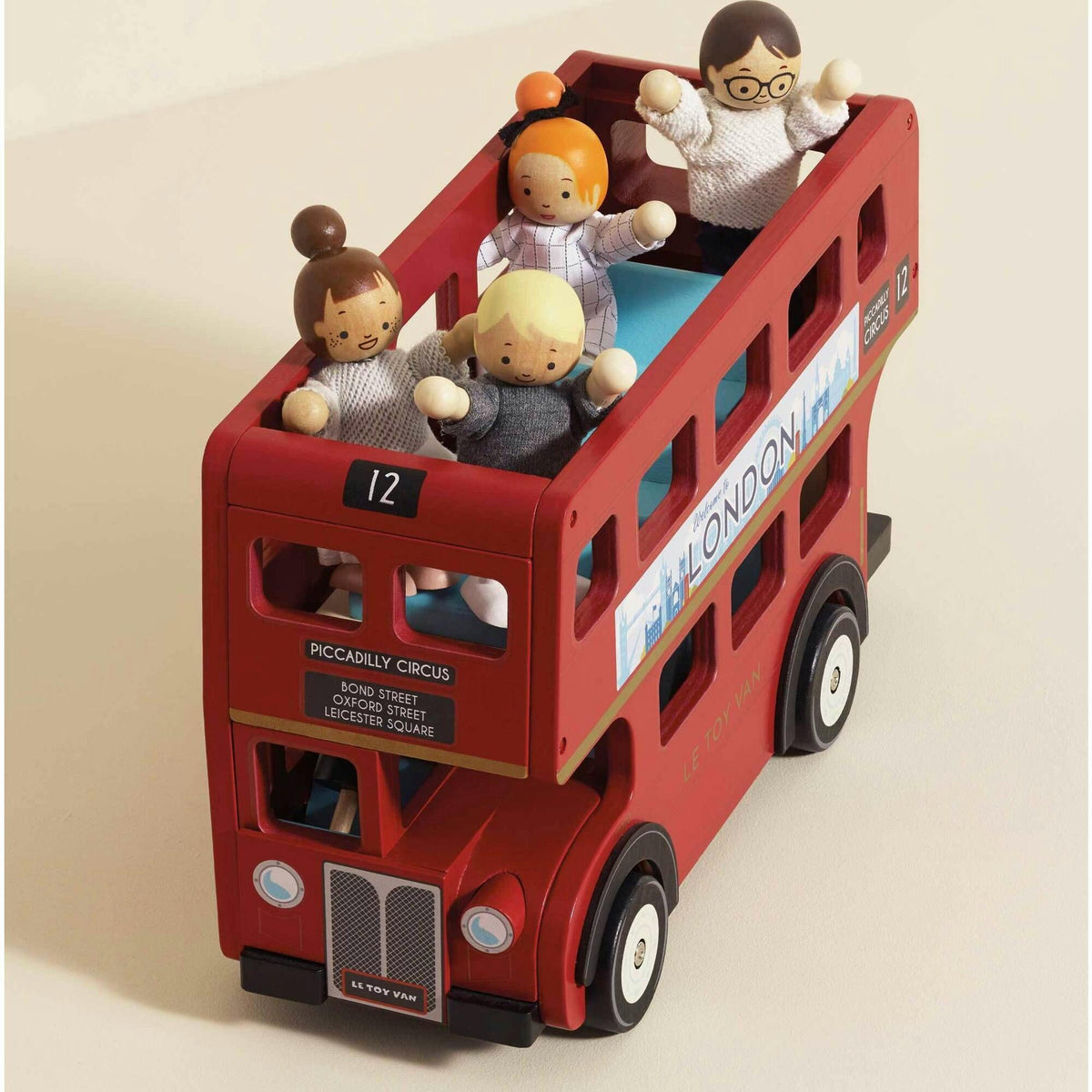 Wooden London Bus