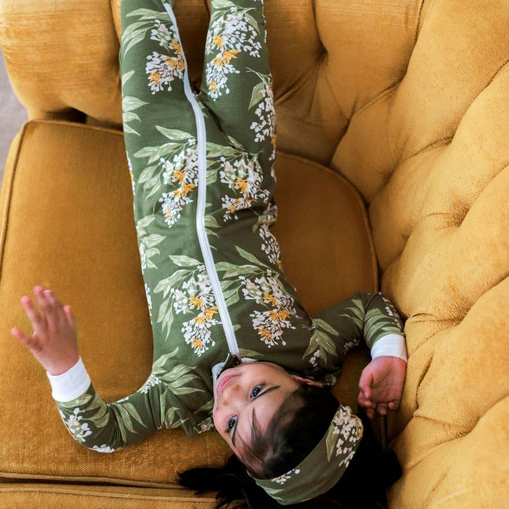 Organic Cotton Zipper Pajama