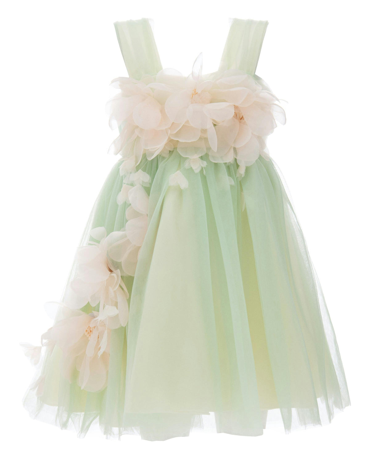 Green Kyra Floral Dress
