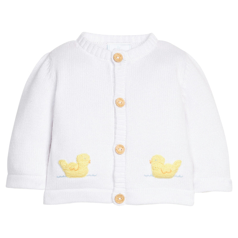 Crochet Cardigan - Duck