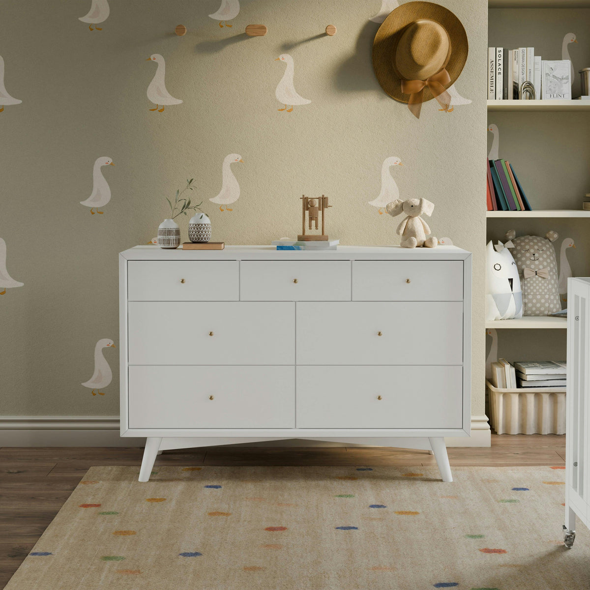 Babyletto Palma 7-Drawer Wide Assembled Dresser (53")