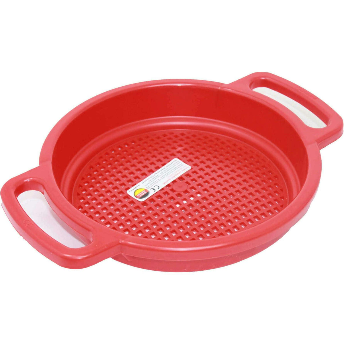 Large Sand Sieve 3 Pack (1 red
