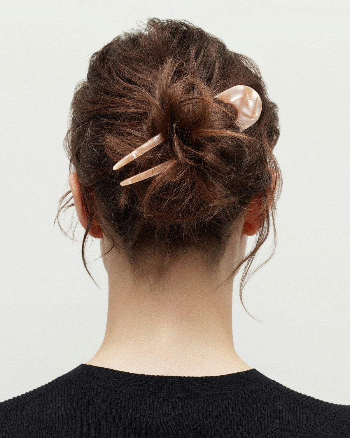 French Hair Pin in Crème