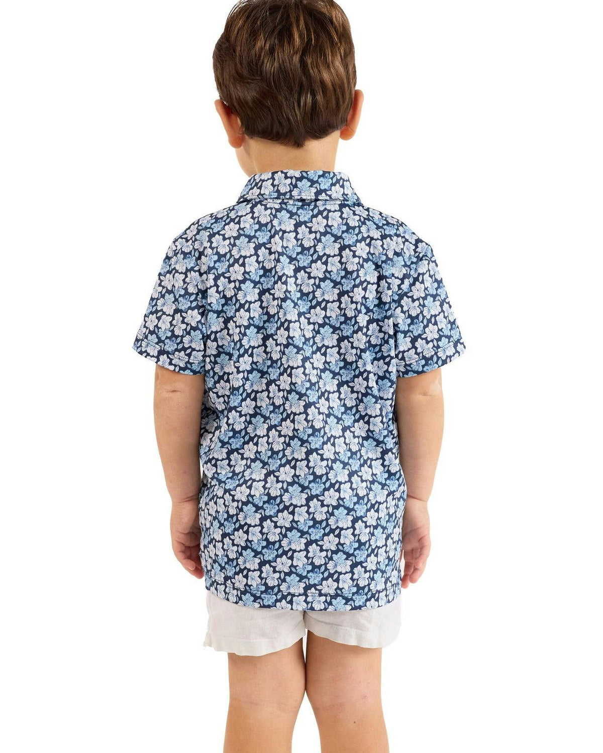 The Azaleas - Navy Boys Golf Polo