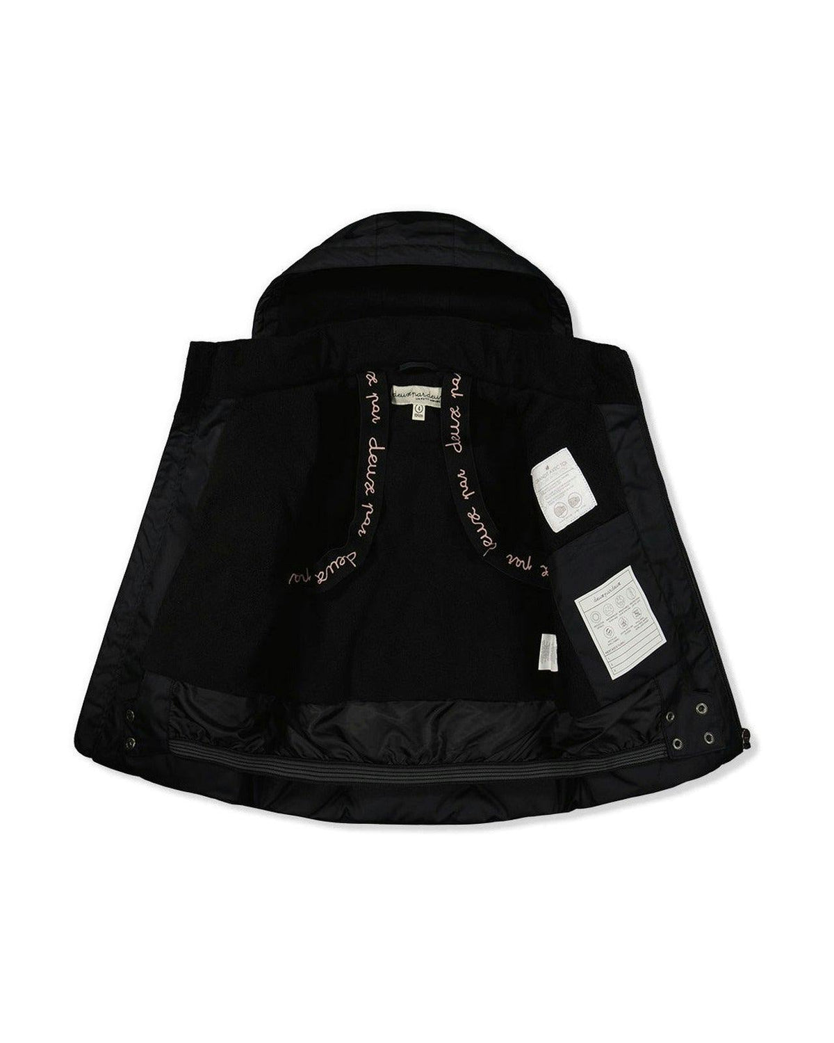 Two Piece Play Snowsuit Black