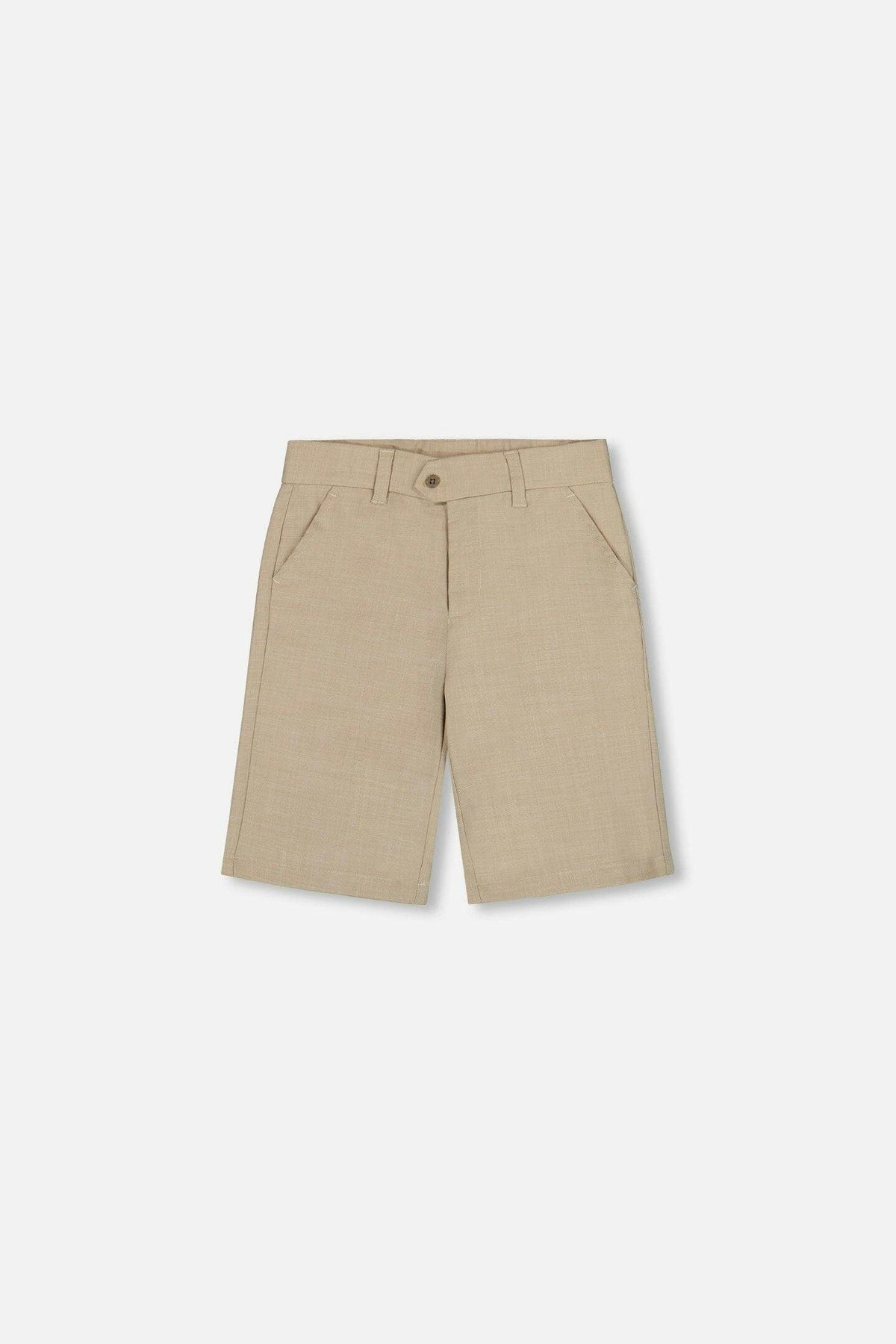 Slant Pocket Bermuda Shorts Light Taupe