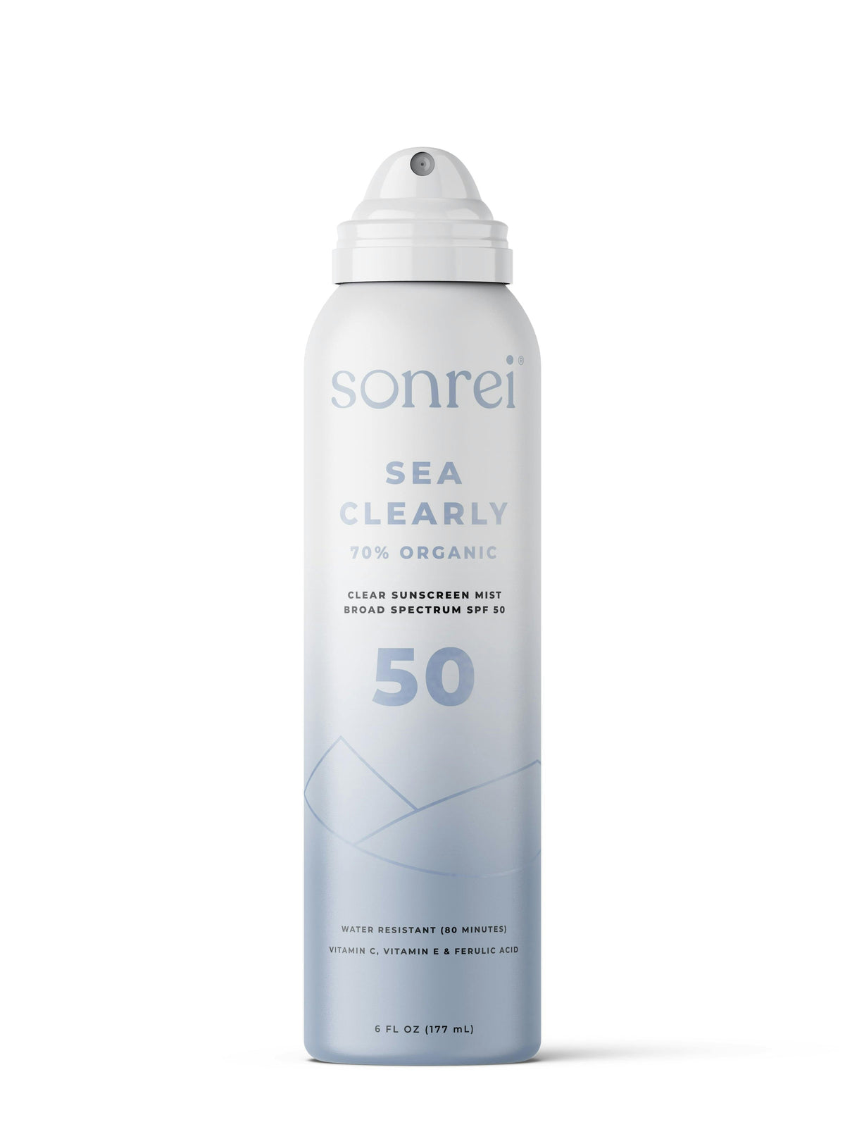 Sea Clearly Organic SPF 50 Clear Sunscreen Mist