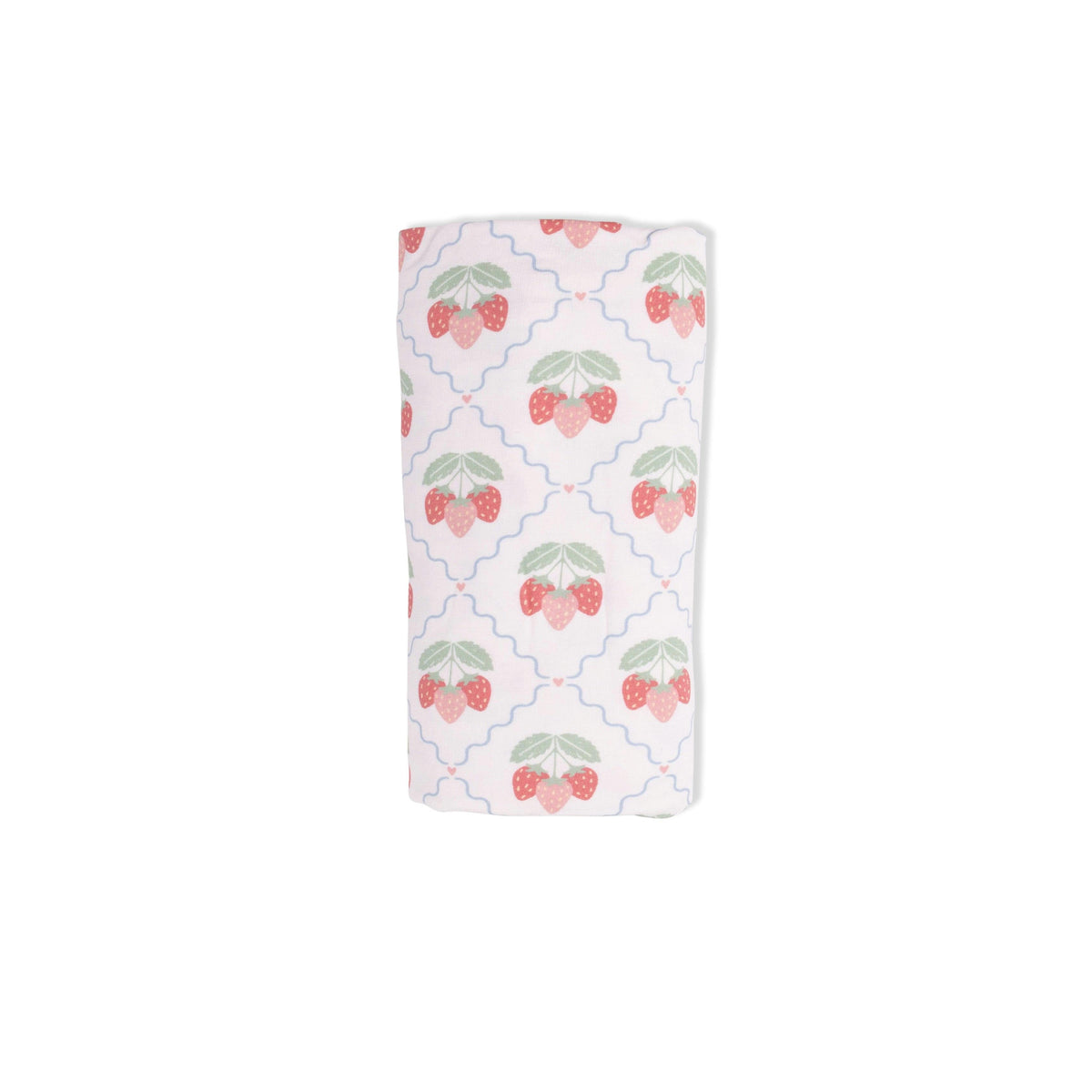 Sweet Strawberries - Swaddle Blanket