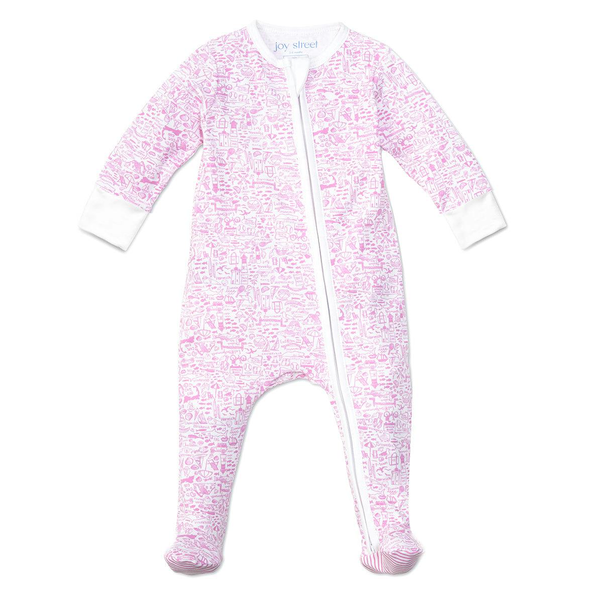 Cape Cod Zip Baby Onesie