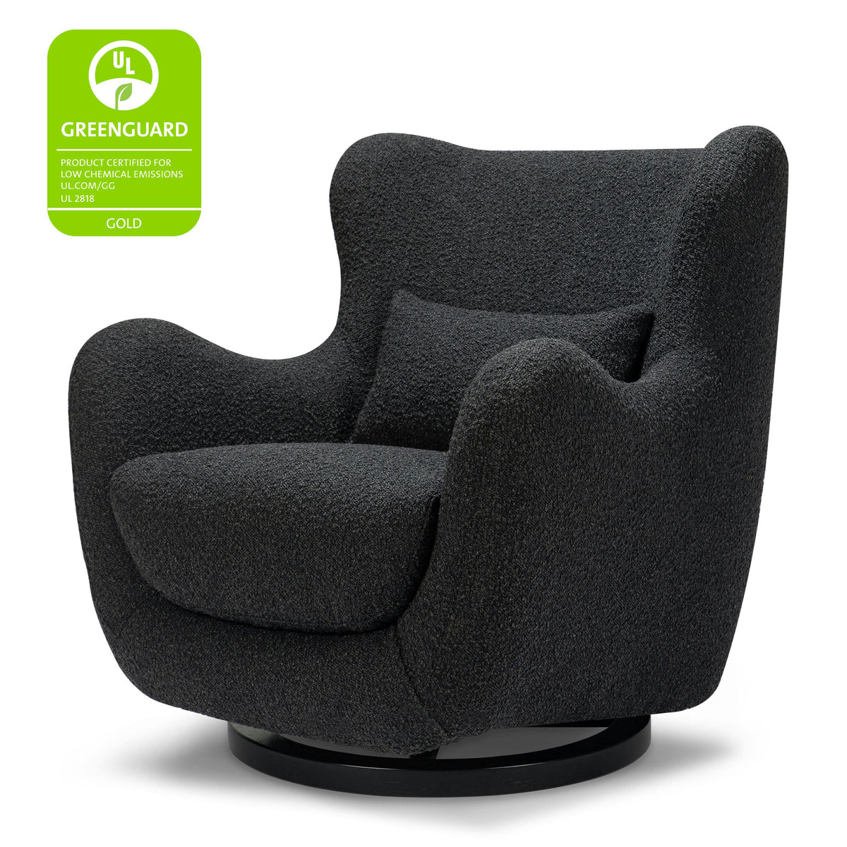Nursery Works Solstice Swivel Glider in Boucle