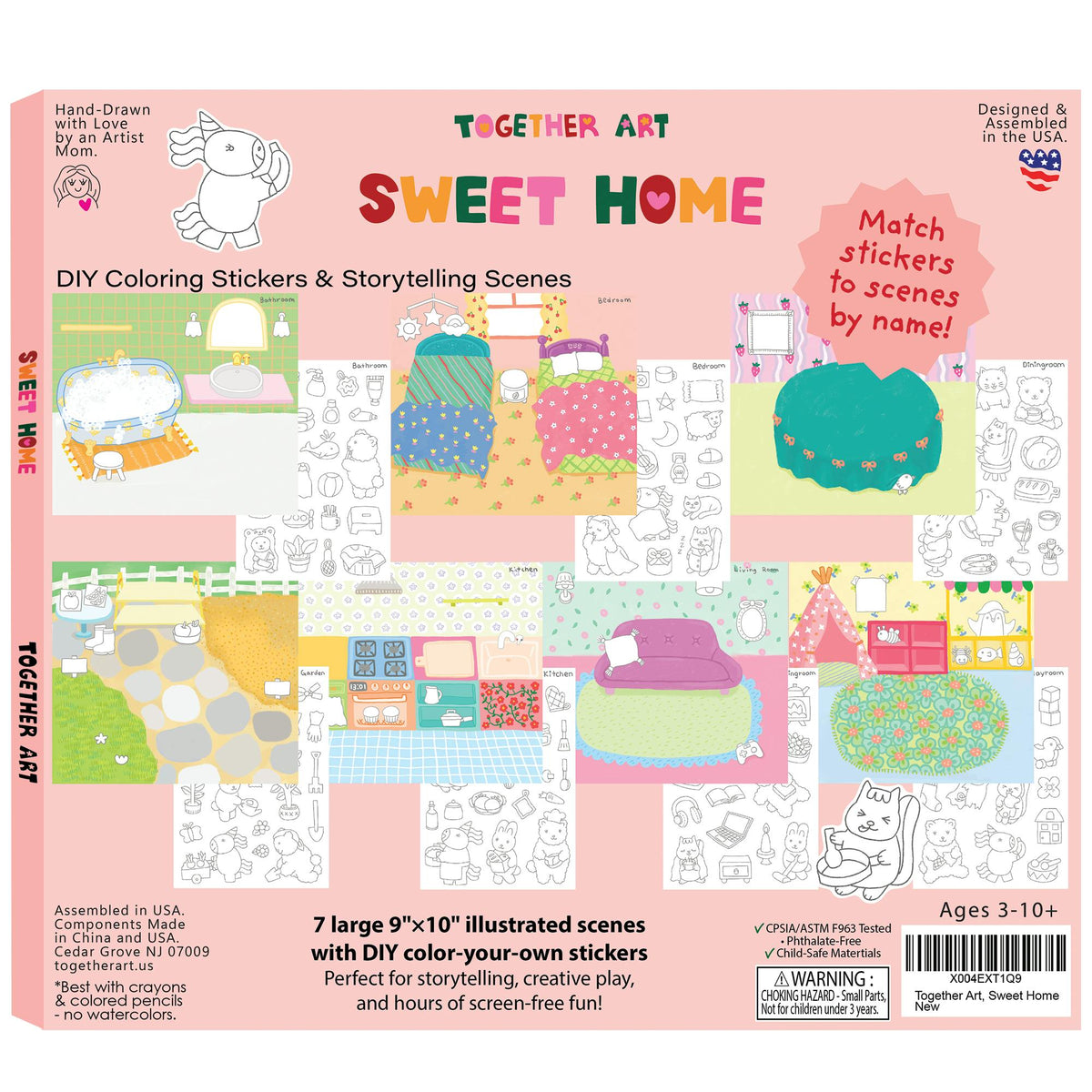 Sweet Home Storytelling Sticker Kit