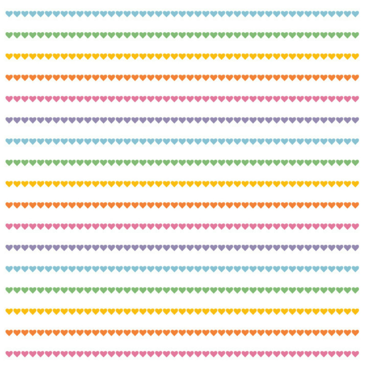 Performance Tennis Dress in Rainbow Heart