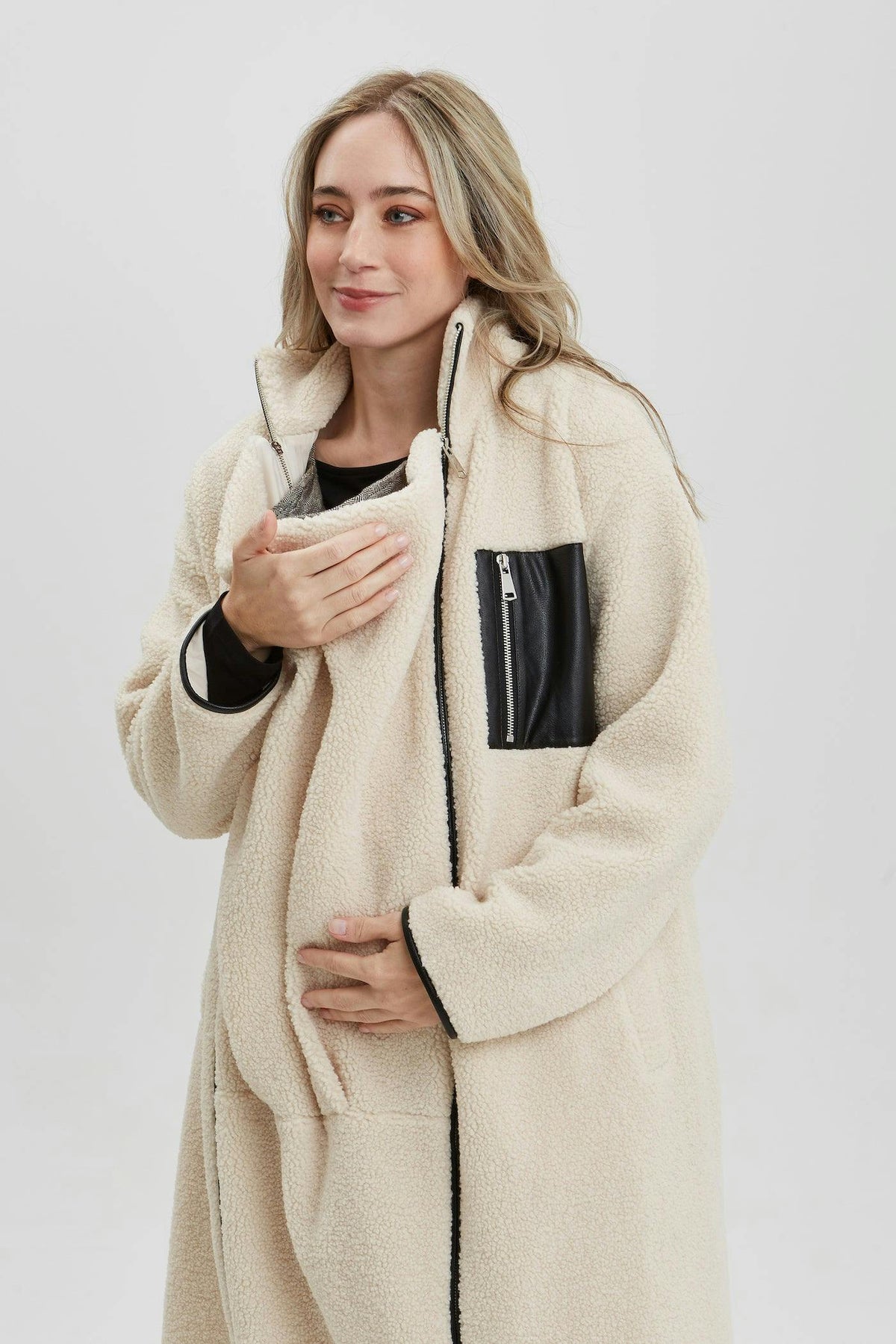 Teddi 3-in-1 Maternity & Babywearing Coat