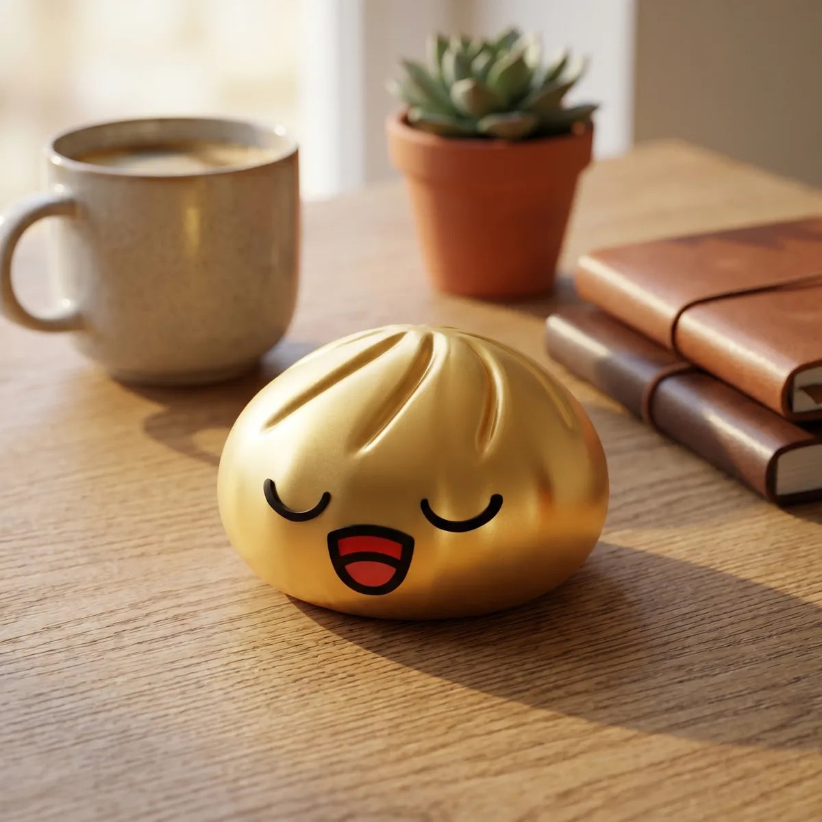 Treasure Rare Gold Dumpling Squishy