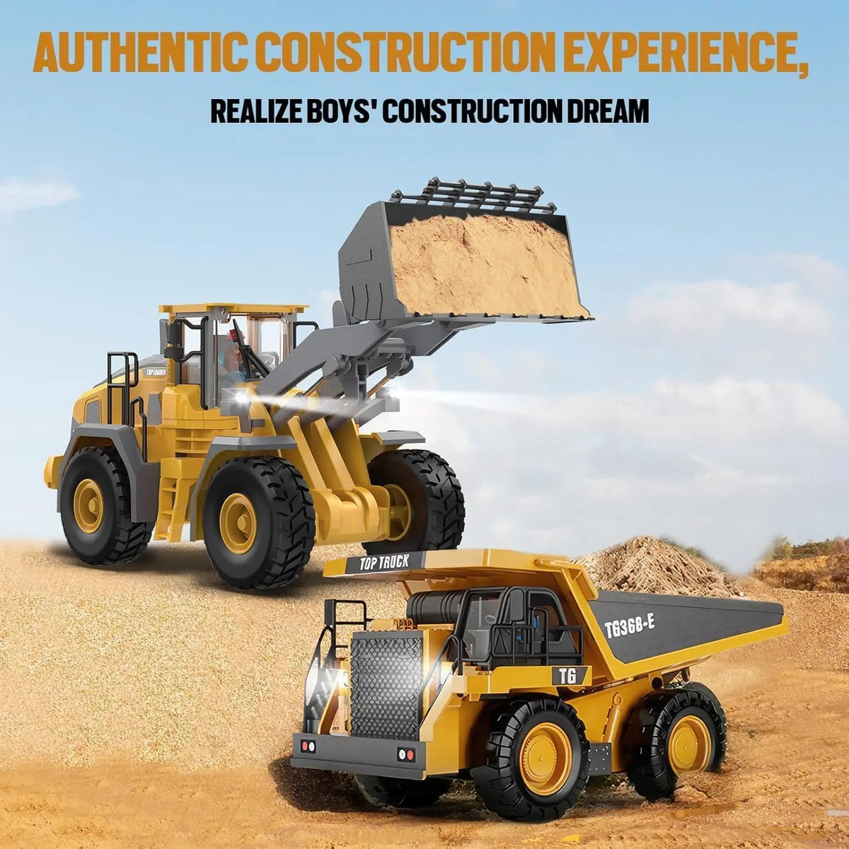 4-Vehicle RC Construction Set