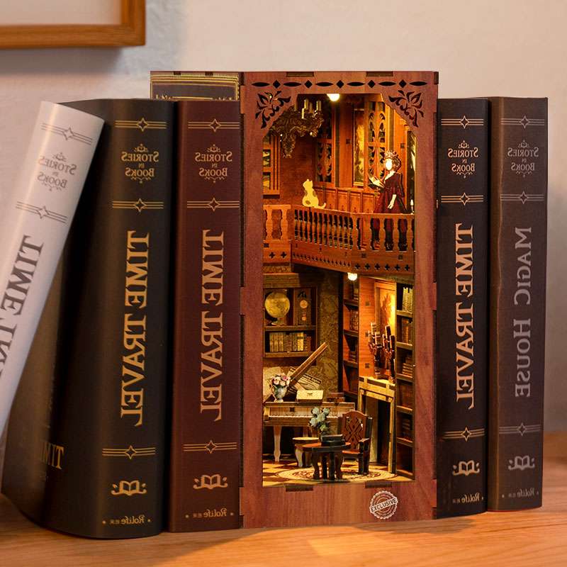 Memories Music Bookshop DIY Book Nook Kit