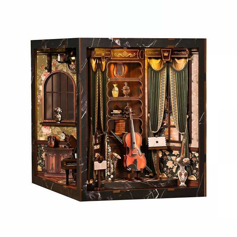 European Melody Room DIY Miniature House Kit