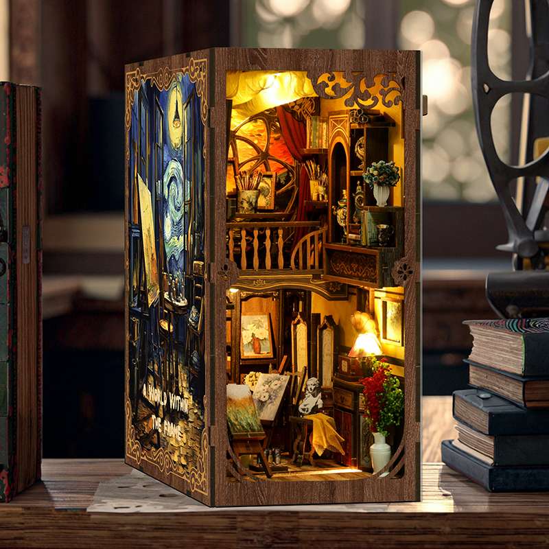 World in a Frame Artistic DIY Book Nook Kit