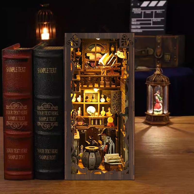 Witch's Enchanted Workshop DIY Book Nook Kit