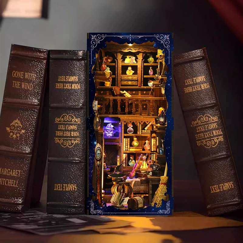 Mystic Potion Shop Fantasy DIY Book Nook Kit
