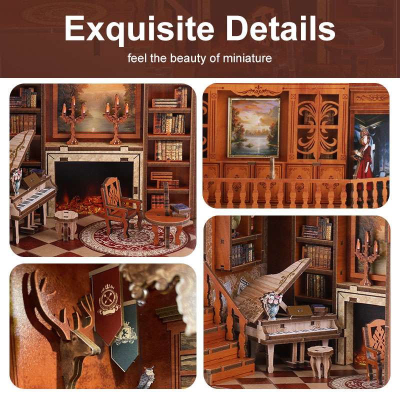 Memories Music Bookshop DIY Book Nook Kit