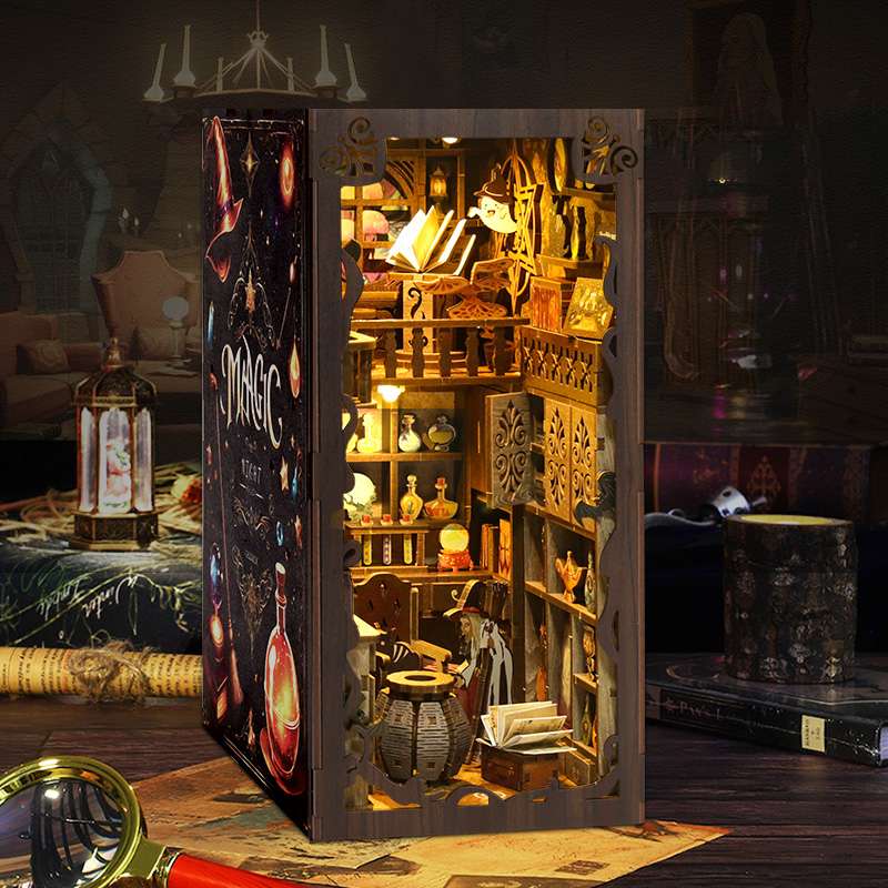 Witch's Enchanted Workshop DIY Book Nook Kit