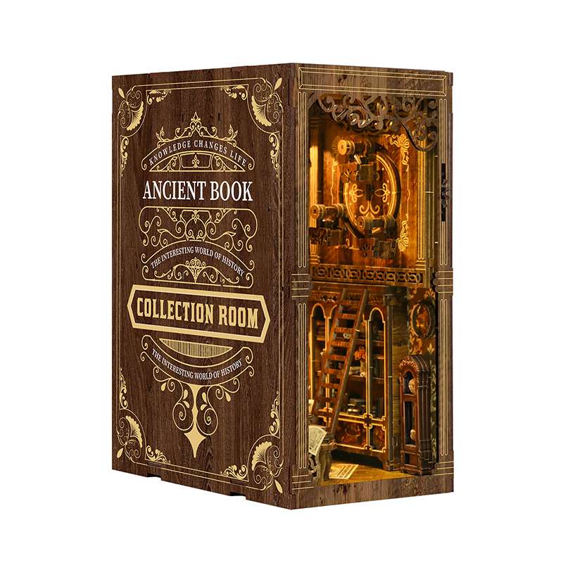 Antique Book Archive Library DIY Book Nook Kit